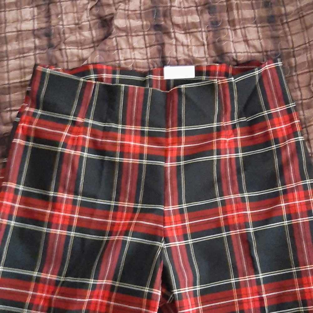 Plaid pants